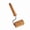 Light Brown, variant on YAHHU Handheld Wooden Dough Roller, Precise Pastry Tool for Dumplings and Ravioli, 7.48 inches / 19 cm
