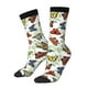 thumbnail image 1 of Balery Multicolored Butterflies Calcetas Largas con Estampado para Hombre y Mujer – Suaves y Transpirables, Talla Única (US 5-11), 1 of 6