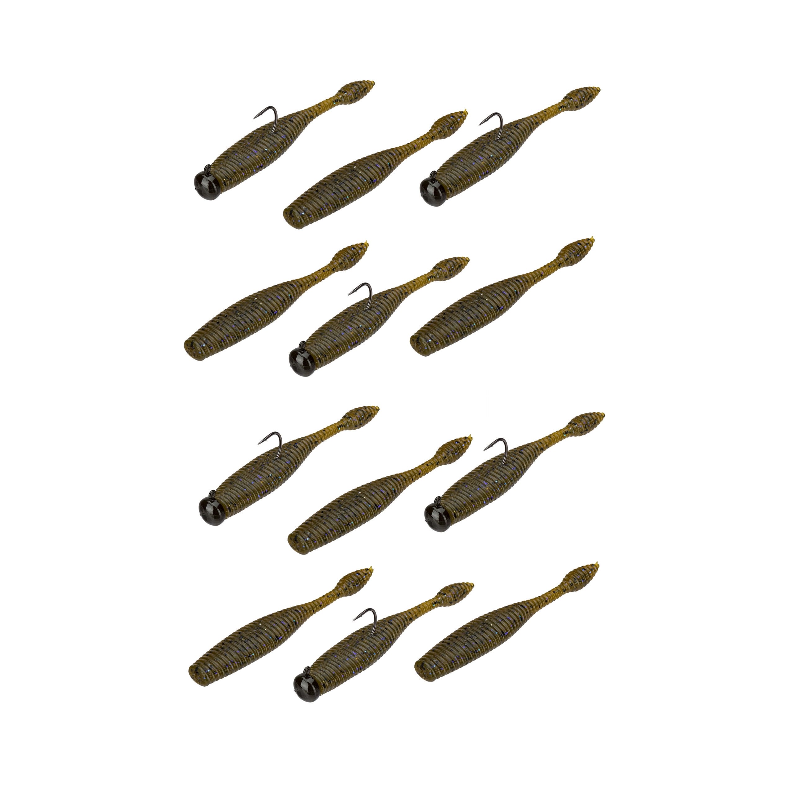 Perfection Lures Dudley's PreRigged Ned Rig Kit 2 Pack Bundle