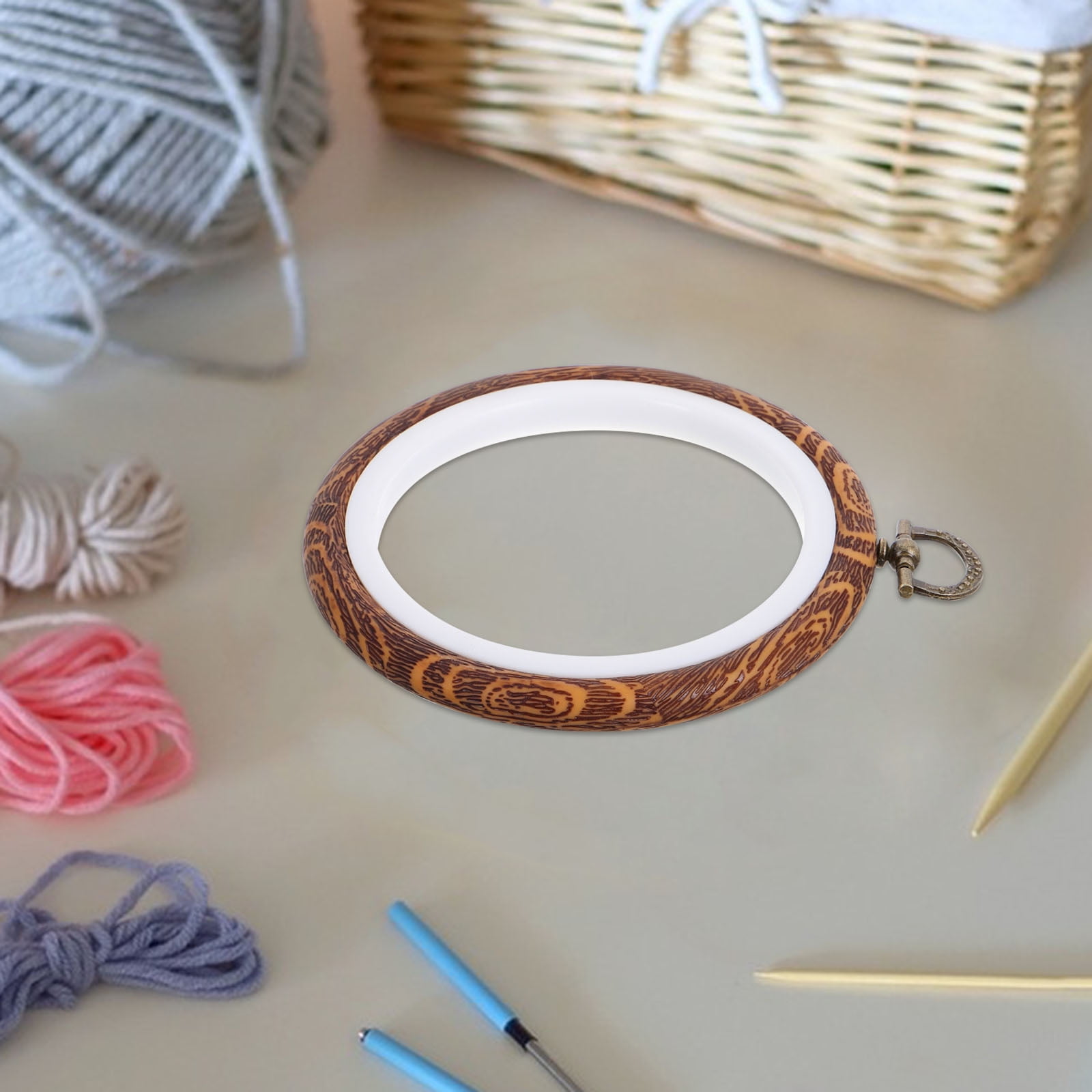 AURARMLET Versatile Embroidery Hoops Portable and Durable for Various Projects 10Pcs