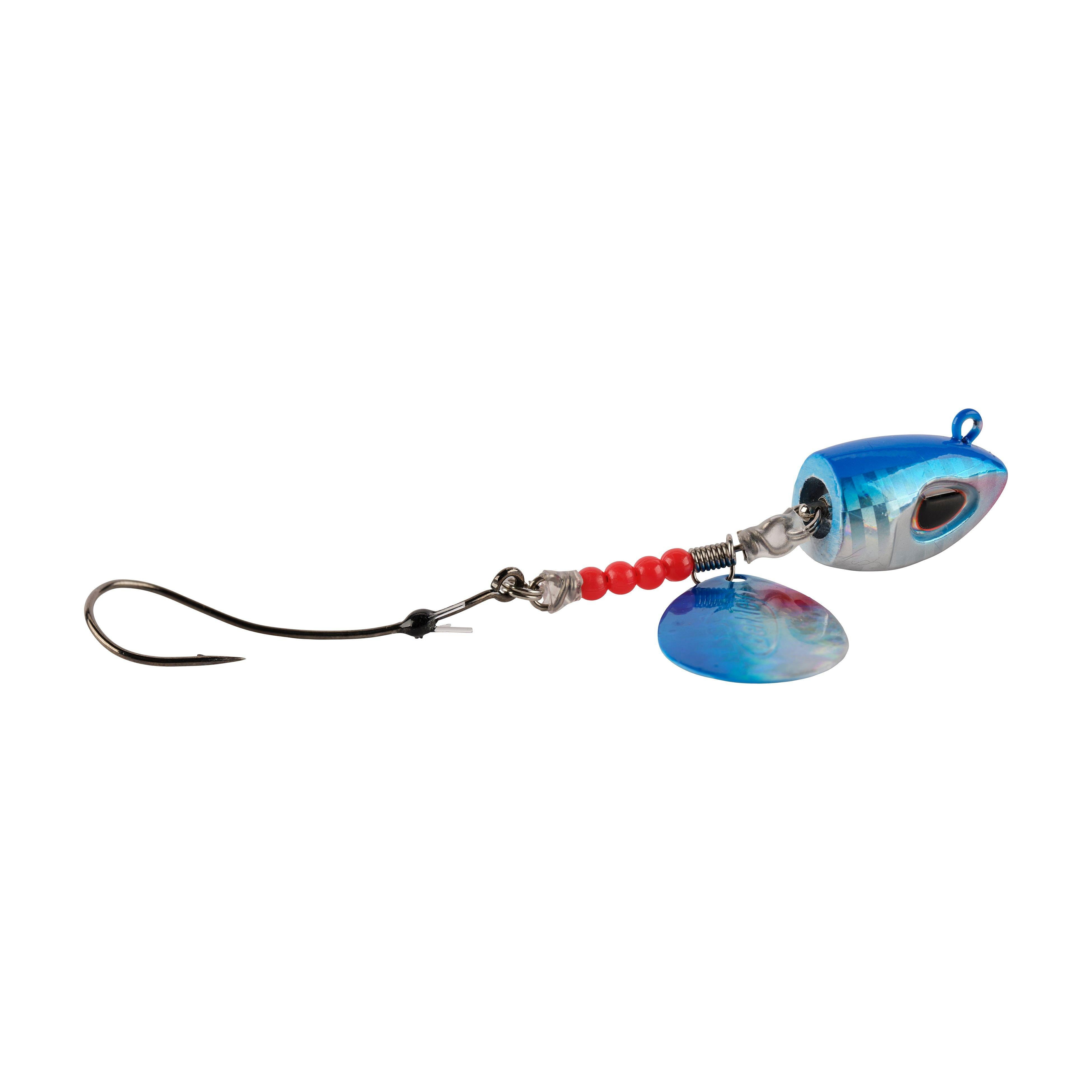 Berkley Bladed Rawler Jig, 1/0, Blue Chrome