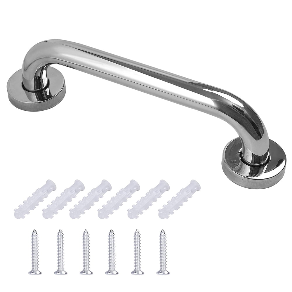 Simple Stylish Design Stainless Steel Shower Grab Bars, Space-Saving  Wall-Mounted Anti Slip Shower Grab Bar, Multi-Purpose Towel Holder for  Shower