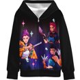 thumbnail image 4 of Pop cazadora para niña Demo-n Hunters Sweatshirt,HUNTR/X Rumi,Mire Zoeyy Kids Long Sleeve Sweatshirt,Cute Anime Chibi Style Tee for Fans, Teen Girls & Women | Soft Comfortable Casual Daily Tops, 4 of 4