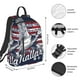 thumbnail image 2 of Balery Mallard Duck With American Flag Mochila ligera para hombre y mujer: duradera e impermeable, ideal para la escuela, el trabajo, viajes y uso diario., 2 of 7