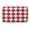 Red, variant on Simply Daisy Geometric Pet Feeding Mat for Dogs and Cats