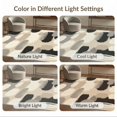 thumbnail image 7 of ODIKA 2'x3' Washable Accent Rug Pet Friendly, Bedside Mat Abstract Farmhouse Minimalist Brushstroke Interlocking Mottled Bulk Flowing for Bedroom, Nursery, RV, 7 of 7
