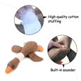 thumbnail image 3 of Juguetes para perros para masticadores agresivos Indestructible Large Breed y Squeaky Goose para perros grandes, pequeños y medianos, color café, 3 of 3
