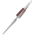 thumbnail image 2 of Worgeous 4pcs Industrial Precision Stainless Steel Tweezers Cross Locking Curved Pointed Tip Fiber Grip Tweezers for Multiple Applications, 2 of 8