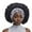 czb# Black1, variant on CUZIBR Womens Satin Bonnet Hat Fashionable Soft Floral Print Hair Sleep Skullcap Leisure Soft Hair Wrap Slouch Breathable Curly Hair Bonnet Night Caps Pleated Ruched Shower Cap,Black,One Size