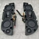 thumbnail image 2 of Altavoces Pasivos Bidireccionales de Alta Fidelidad con Triple Controlador, Diafragmas de Graves Dobles y Tweeters Dobles de Alcance para Audio en Casa o Estudio., 2 of 7