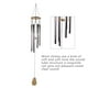 thumbnail image 5 of Campanas de viento, 6 tubos de metal, campanas de viento para jardín, patio, decoración del hogar y regalo, color 1 AweSitey HA3677-01B, 5 of 6