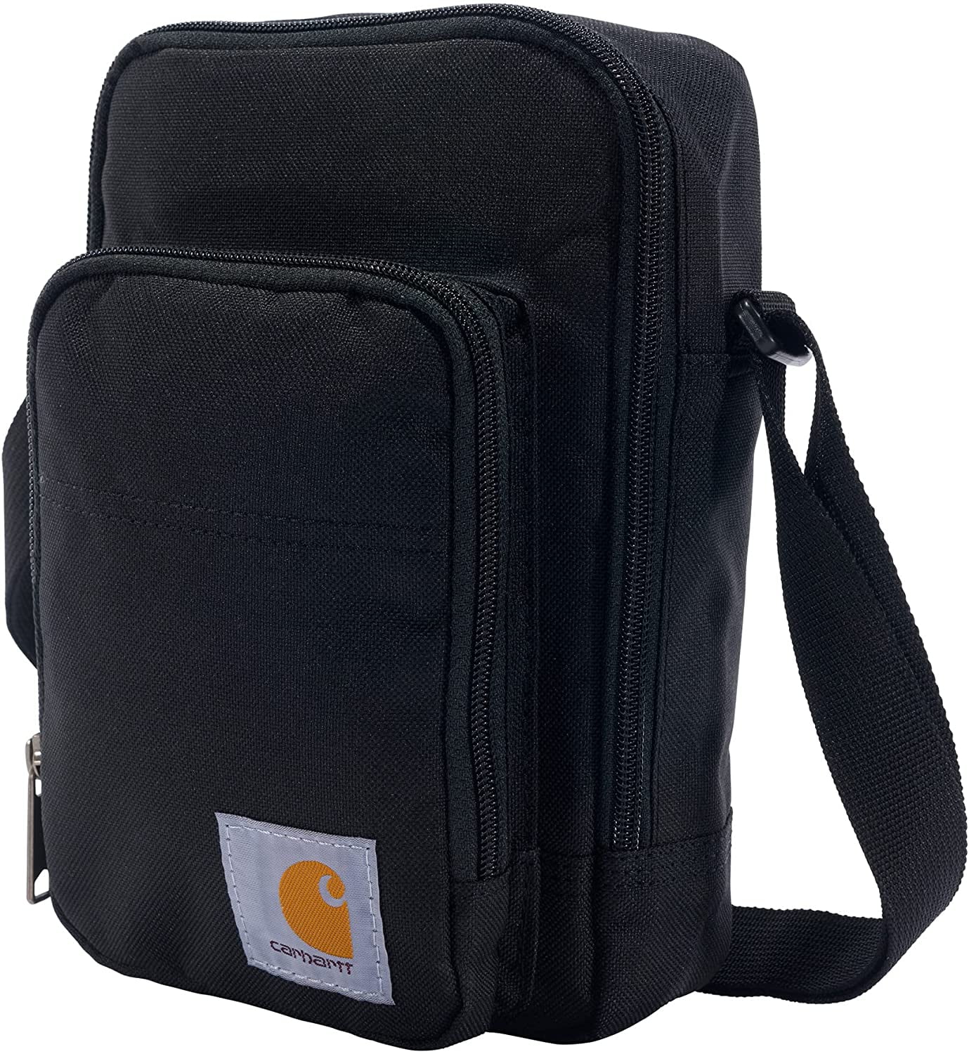 Carhartt Zip Durable Adjustable Crossbody Bag with Zipper Closure Brown One Size Walmart