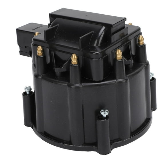 Distributor Cap and Rotor Kit High Performance Racing Cap and Rotor for HEI V8 Engines with Brass Terminals Fits 283 305 307 327 350 400 454 396 427