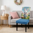 thumbnail image 6 of Antqov Easter Chair Covers Washable Bunny Eggs Chair Slipcovers Protector Removable Easter Dining Chair Covers for Party Holiday Kitchen Home Decorations, 6 of 6