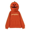 thumbnail image 4 of Tbopshirt Halloween Hooded Sweatshirt Women,Halloween Sweatshirts for Women Plus Size,Casual Solid Long Sleeve Pullover Blouse,Womens Hoodies Sweatshirts, 4 of 6