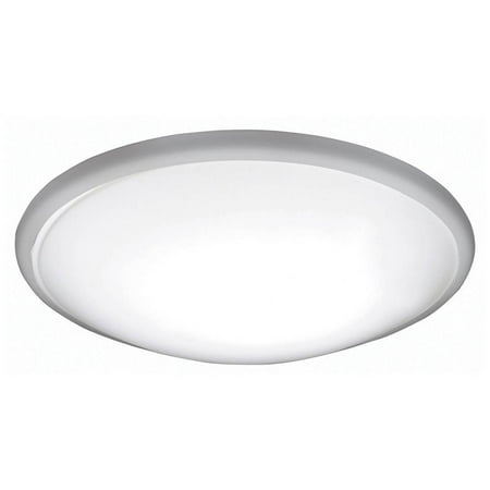 11 in. LED Ceiling Light in Brushed Nickel (Kelvins:
