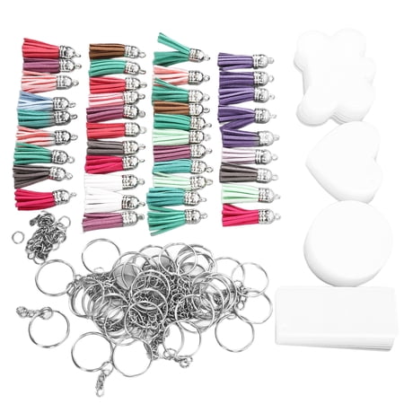 Practicle Keychains Acrylic Blanks, Practical Multifunctional Convenient Operation DIY ...