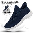 thumbnail image 2 of Feetsit Men's Walking Shoes Lightweight Breathable Mesh Slip On Sneakers Non-Slip Running Shoes for Work Gym Travel All-Day Standing, 2 of 6