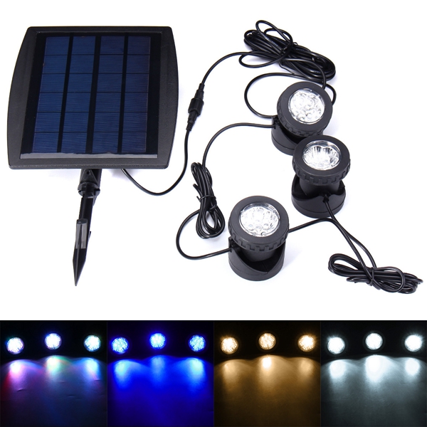 Yard, Garden & Outdoor Living RGB Solar Powered Underwater Projection