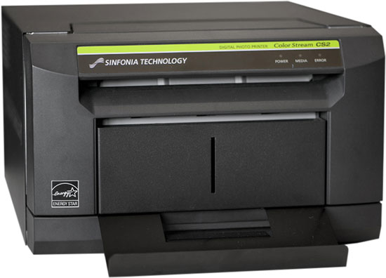 Restored Sinfonia Color Stream CS2 Photo Printer High-Resolution Digital Printing P/N CHCS6145 (Refurbished)