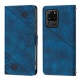 thumbnail image 2 of Compatible with Samsung Galaxy S20 Ultra 5G Classic Embossed PU Leather Case with Card Holder Shockproof Cover, 2 of 5