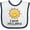White and Navy, variant on Inktastic Sunshine I Love My Glamma Boys or Girls Baby Bib
