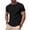 (Solid)Black, variant on George Men’s Crew Neck T-Shirt,Men's Performance Moisture Wicking Active Short Sleeve Shirts,Big and Tall Green,Size XL