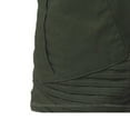 thumbnail image 6 of Outfmvch Cargo Pants For Men Mens Shorts Men'S Summer Casual Solid Shorts Drawstring Pocket Button Shorts Pants Long Johns For Men Army Green L, 6 of 9
