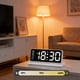thumbnail image 1 of Reloj de pared digital con gran pantalla LED | Despertador con calendario y temperatura | Brillo ajustable para dormitorio, oficina y sala de estar, 1 of 6