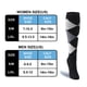 thumbnail image 2 of Nvzi Medias de compresión para mujeres y hombres, 3 pares, 20-30 mmHg, para correr, para enfermeras, viajes, tallas S/M, color azul, 2 of 3