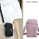thumbnail image 4 of Bolso Bandolera Pequeño Para Teléfono, Bolso Bandolera Para Mujer, Bolso Bandolera Para Teléfono Celular, Mini Cartera Con Correa Para El Hombro, Rosa, 4 of 5