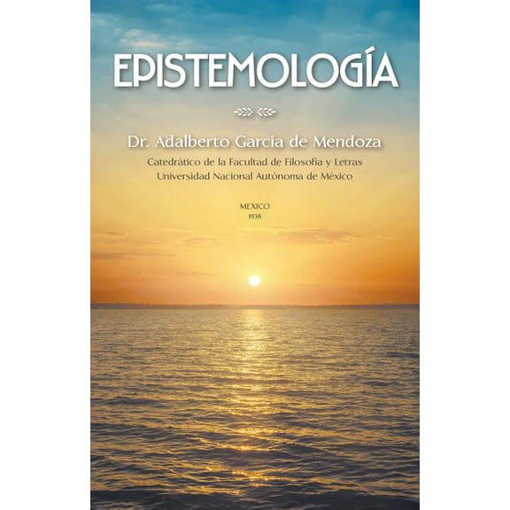 Epistemología: Teoria del conocimiento (Paperback)