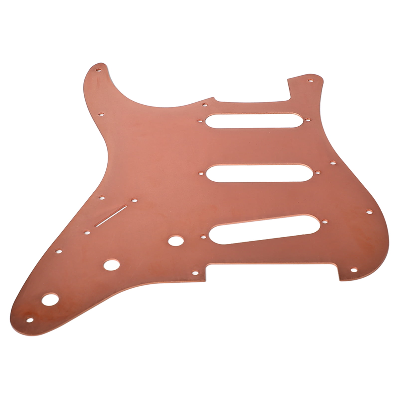 Electric Guitar Pickguard Aluminum Alloy Guard Scratch Board Front Plate Panel Cover Instrument Accessories Purple Bronze