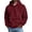 Wine, variant on ZUBMGKTE Men's Fuzzy Sherpa Sweatshirt Fashion Pullover Fleece Hoodies Sweatshirt for Men