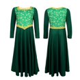 thumbnail image 5 of Disfraz de princesa Shrek Fiona para Halloween, vestido verde, unisex, para niños y adultos, 5 of 5