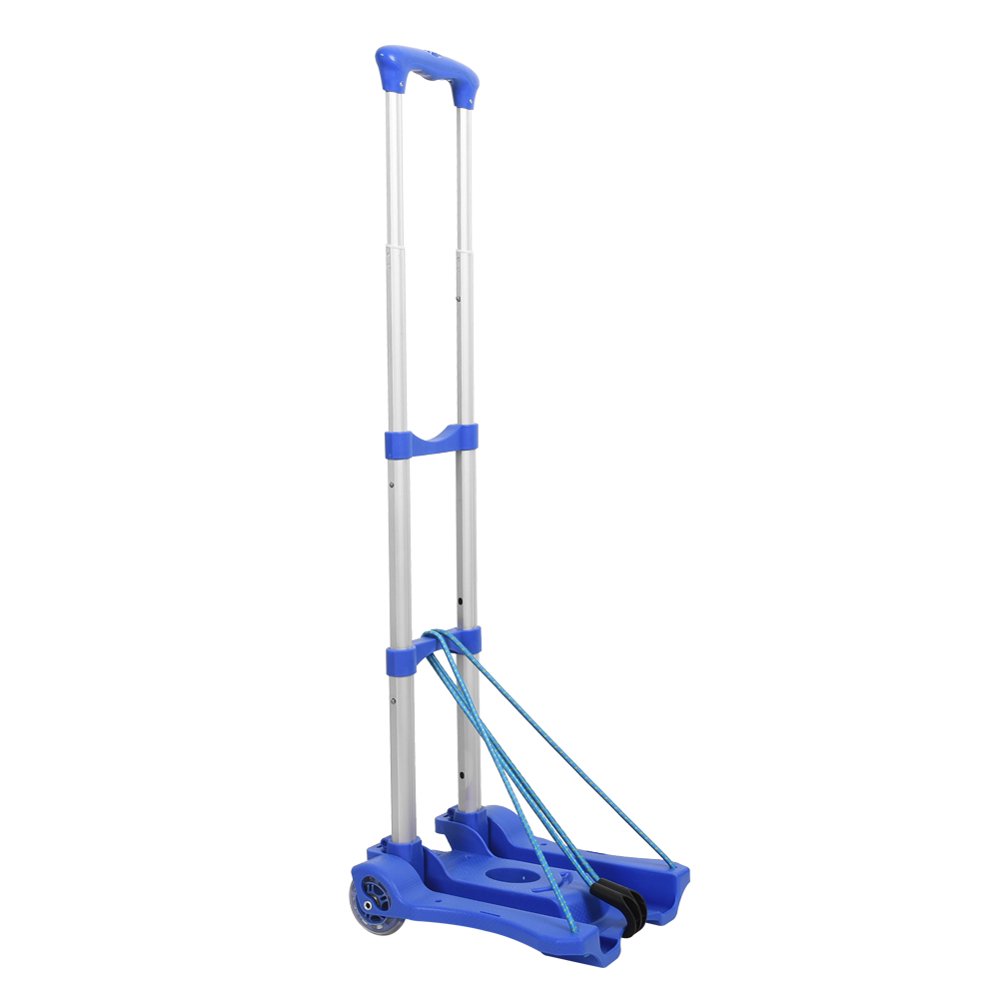 Sundale Outdoor Folding Hand Truck w/Wheels and Hooks Lightweight Utility Cart Retractable