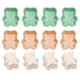 thumbnail image 1 of Tazas para hornear de silicona, revestimientos para magdalenas multicolores y reutilizables, 1 of 5