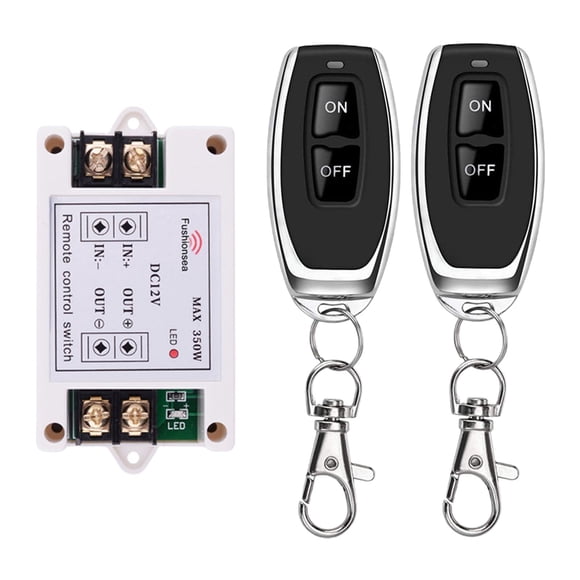 Siruishop Remote Control Switch 350W Wireless Remote Control Switch for Lights Ceiling