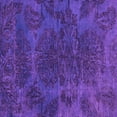 thumbnail image 1 of Ahgly Company Indoor Square Abstract Purple Modern Area Rugs, 8' Square, 1 of 4