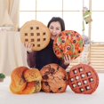 thumbnail image 2 of 8 Styles Simulation Cookies&Pizza Plush Nap Pillow Stuffed Funny Food Shape Toys for Children & Kids Creative Soft Cushion Gift50cm Deng Xun unisex, 2 of 2