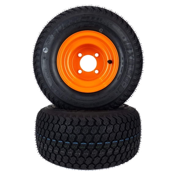 (2) Super Turf Tire Assemblies 18x8.50-8 Fits Scag SWZT 48" 52" 61" 481867