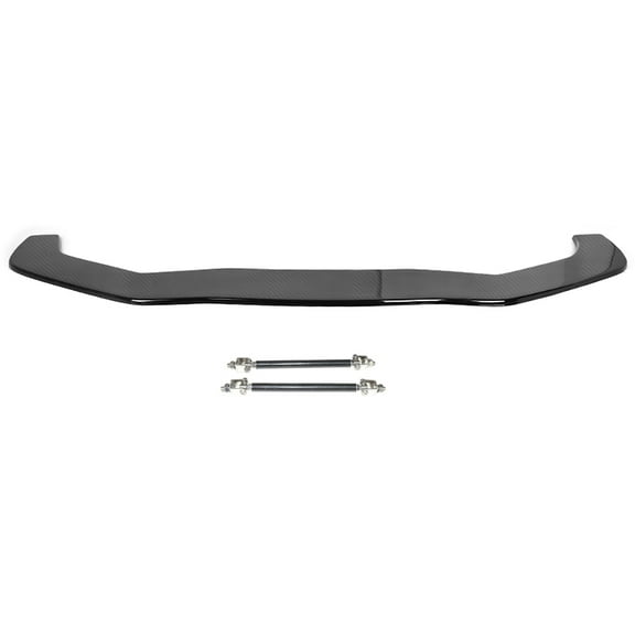 Ikon Motorsports Compatible with 13-20 Toyota 86 Front Bumper Splitter Lip With Hardware CF Look