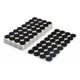 thumbnail image 1 of Silla Escritorio Unique Bargains Almohadillas Fieltro 18mm Diámetro 256uds Negro, 1 of 2