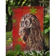 thumbnail image 3 of Carolines Treasures SC9588-FLAG-PARENT Boykin Spaniel Red Snowflake Christmas Flag  multicolor, 3 of 3