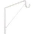 thumbnail image 2 of Knape & Vogt Shelf Bracket With Rod, Closet Rod Bracket 11 In - White - Pack of 1, 2 of 2