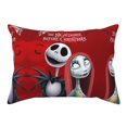 thumbnail image 1 of Funda de almohada de microfibra liviana, súper suave y de fácil cuidado con cierre tipo sobre para sofá cama y sala de estar, solo funda de cojín, sin relleno, color negro, 20 x 26 pulgadas, 1 of 8