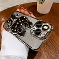 thumbnail image 4 of Folding Rabbit Mirror Bracket Case For Xiaomi Redmi Note 11 12 Pro Plus Turbo 12S 11S 10S 9S 10 9 Mi POCO X5 X3 NFC M4 Pro Cover, 4 of 7