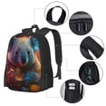 thumbnail image 2 of Fotbe Forest Koala Mochila para Hombre y Mujer - Tela Oxford 600D Resistente - Mochila Impermeable de Gran Capacidad para Escuela, Viajes y Senderismo, 2 of 6