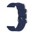 thumbnail image 4 of 【18mm】Adjustable Sliding Buckle Nylon Woven Breathable Solid Color Strap for Models Smartwatches, 4 of 6