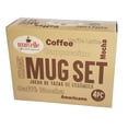 thumbnail image 2 of Marcelle, 4 Pc 17oz Ceramic Multi-Color Barrel Shape Coffee Mug Set, 2 of 4